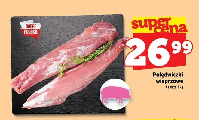Polędwiczki wieprzowe promocja w TOPAZ