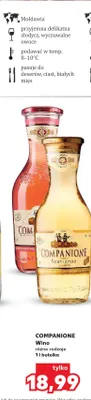 Wino czerwone Companione promocja w Kaufland