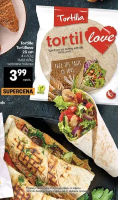 Tortilla Tortillove promocja w Delikatesy Centrum