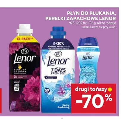 Płyn do płukania Lenor Perfume Therapy promocja w Stokrotka