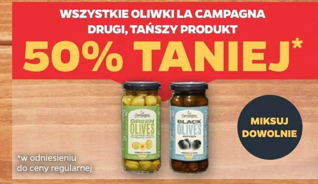 Oliwki La Campagna promocja w Netto
