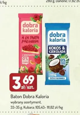 Baton Dobra Kaloria kokos i czekolada promocja w Avita