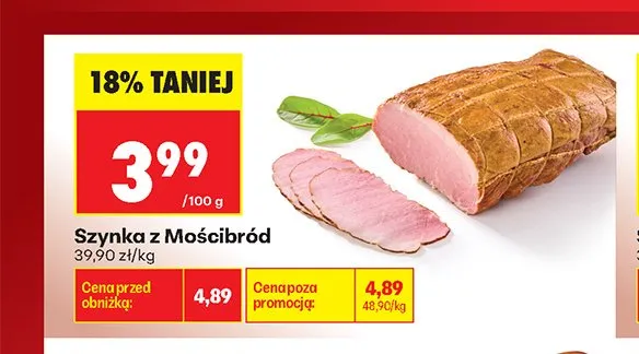 Szynka z Mościbród promocja w Biedronka