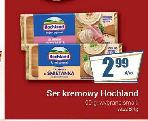 Ser kremowy Hochland promocja w Premium Nasz Sklep