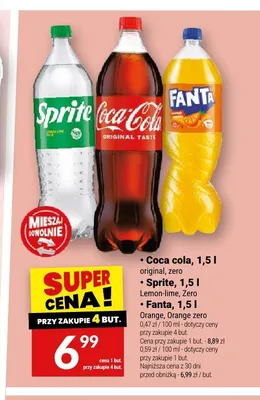 Napój Sprite Lemon-lime promocja w Twój Market