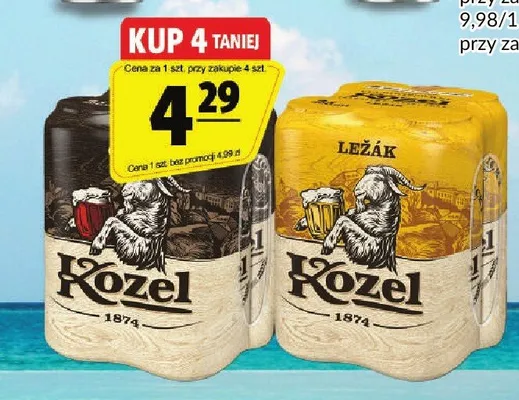 Piwo Kozel Černý promocja w Prim Market