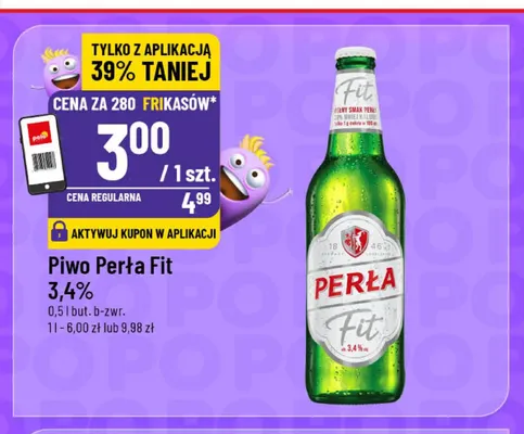Piwo Perła Fit 3,4% promocja w POLOmarket