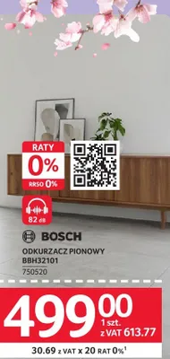 Odkurzacz pionowy BBH32101 promocja w Selgros