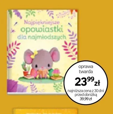 Książka Najpiękniejsze opowiastki dla najmłodszych oprawa twarda promocja w Empik