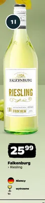 Wino białe Falkenburg Riesling promocja w Netto