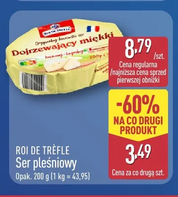 Ser pleśniowy Roi de Trèfle promocja w Aldi