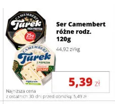 Ser Camembert Turek promocja w Torimpex Toruńska Sieć Sklepów Spożywczych