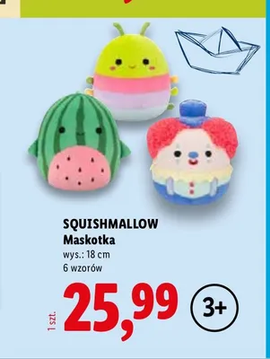 Maskotka Squishmallow promocja w Lidl