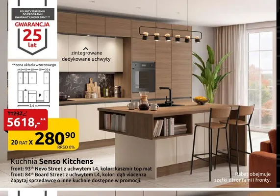 Kuchnia Senso Kitchens promocja w Black Red White
