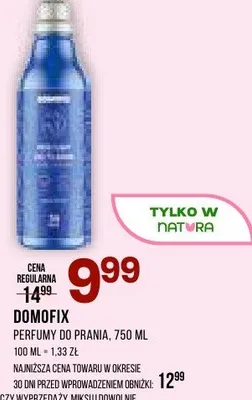 Perfumy DOMOFIX Perfumy do prania, 750 ml promocja w Drogerie Natura