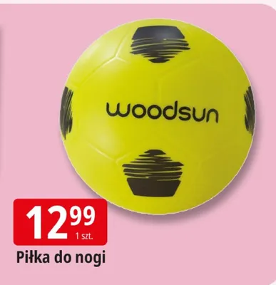 Piłka do nogi Woodsun promocja w Leclerc