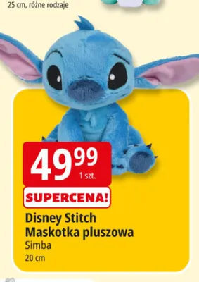 Disney Stitch maskotka pluszowa Simba 20 cm promocja w Leclerc