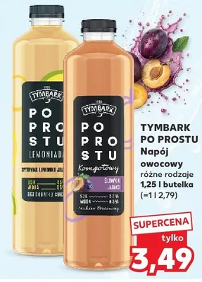 Napój owocowy Tymbark Po Prostu promocja w Kaufland