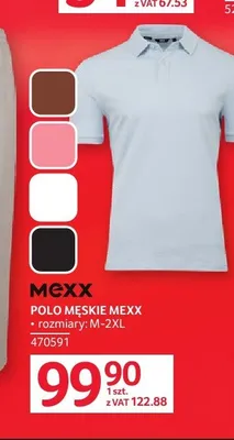Polo męskie MEXX promocja w Selgros
