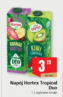 Napój Hortex Tropical Duo Ananas Kaktus promocja w Premium Nasz Sklep