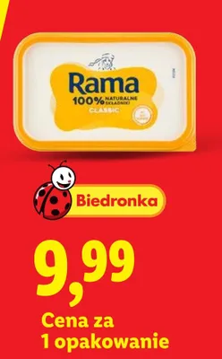 Margaryna Rama Classic promocja w Lidl