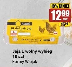 Jaja L wolny wybieg Fermy Wiejak promocja w API Market