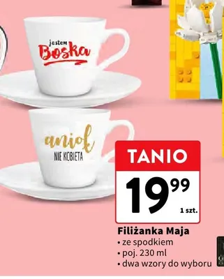 Filiżanka Maja ze spodkiem promocja w Intermarche