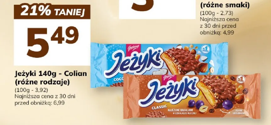 Języki 140g - Colian (różne rodzaje) promocja w Hitpol