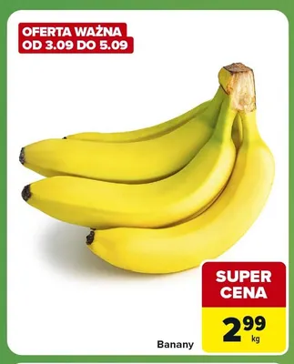 Banany promocja w Carrefour Express