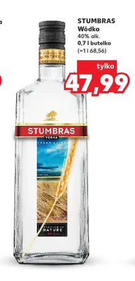 Wódka Stumbras promocja w Kaufland