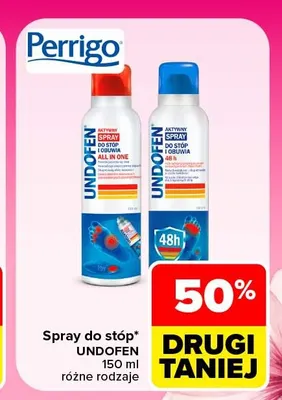 Spray do stóp Undofen promocja w Carrefour