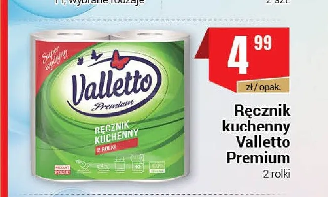 Ręcznik kuchenny Valletto Premium promocja w Premium Nasz Sklep