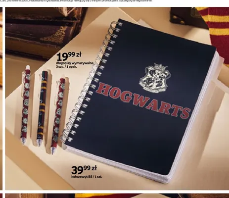 Kołozeszyt B5 Harry Potter promocja w Empik