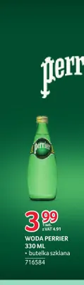 Woda gazowana Perrier butelka szklana promocja w Selgros