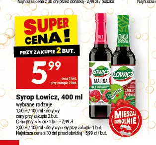 Syrop Łowicz promocja w Twój Market