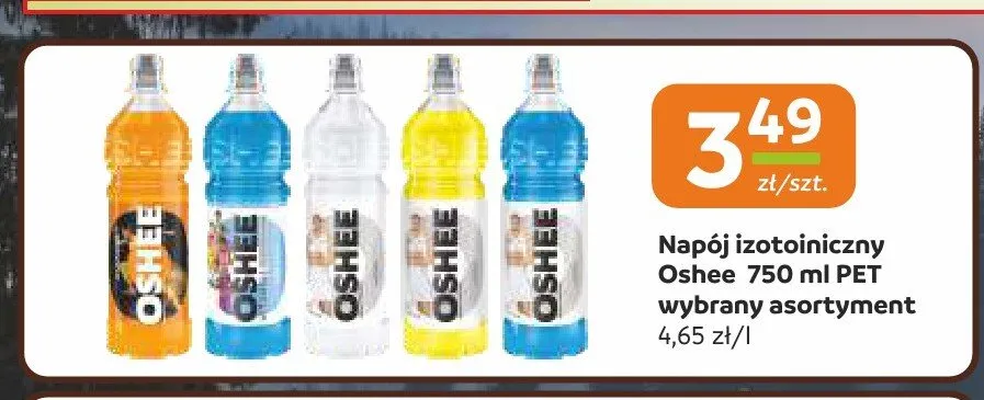 Napój izotoniczny Oshee promocja w Gama