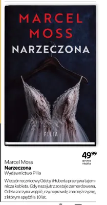 Książka Narzeczona Marcel Moss promocja w Empik