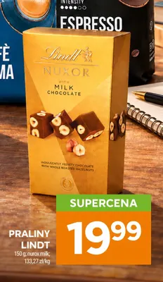 Praliny Lindt Nuxor milk promocja w Stokrotka