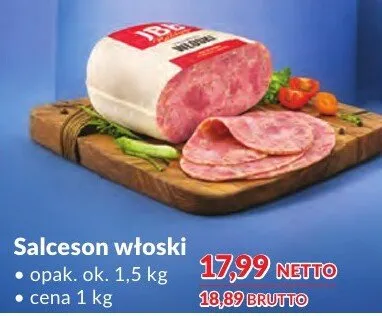 Salceson włoski promocja w Makro