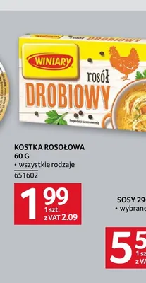 Kostka rosołowa Winiary promocja w Selgros