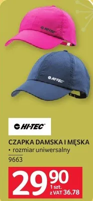 Czapka damska i męska Hi-Tec promocja w Selgros
