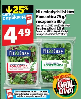 Roszponka promocja w TOPAZ