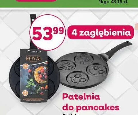 Patelnia do pancakes Galicja promocja w Bliski