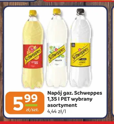 Napój gazowany Schweppes promocja w Gama