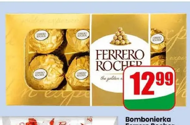 Bombonierka Ferrero Rocher promocja w Dino