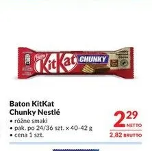 Baton KitKat Chunky promocja w Makro