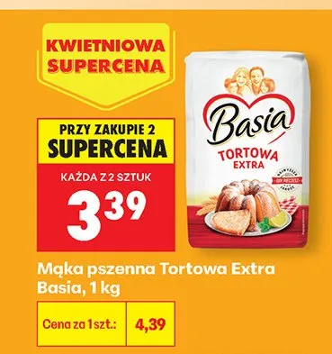 Mąka pszenna tortowa extra promocja w Biedronka