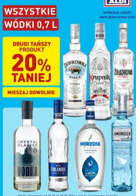 Wódka Krupnik promocja w Aldi
