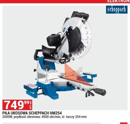 Piła ukosowa Scheppach HM254 promocja w Merkury Market