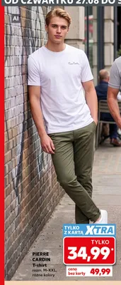 T-shirt Pierre Cardin promocja w Kaufland